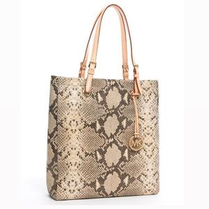 Michael Kors Python Tote Bag